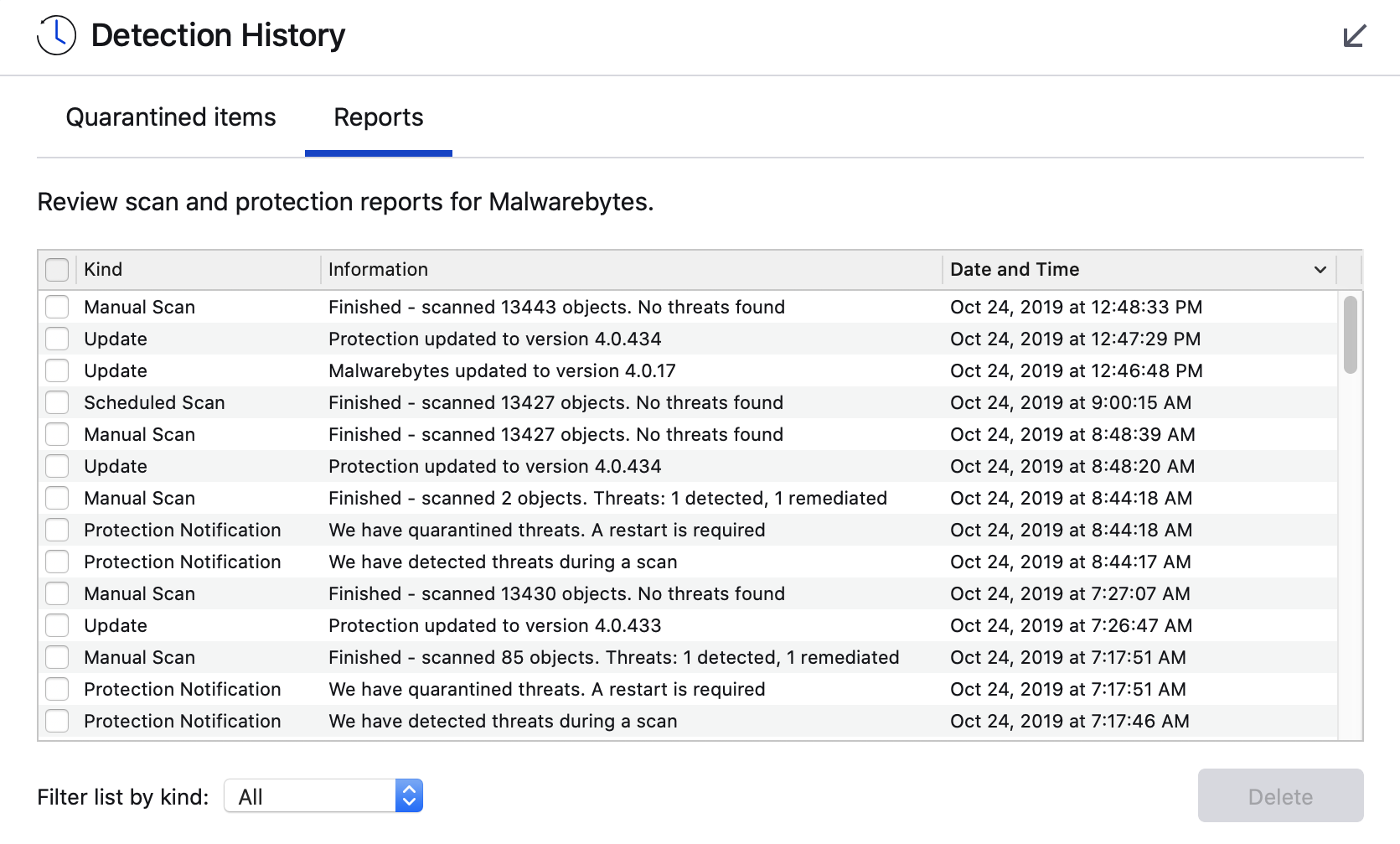 malwarebytes support tool