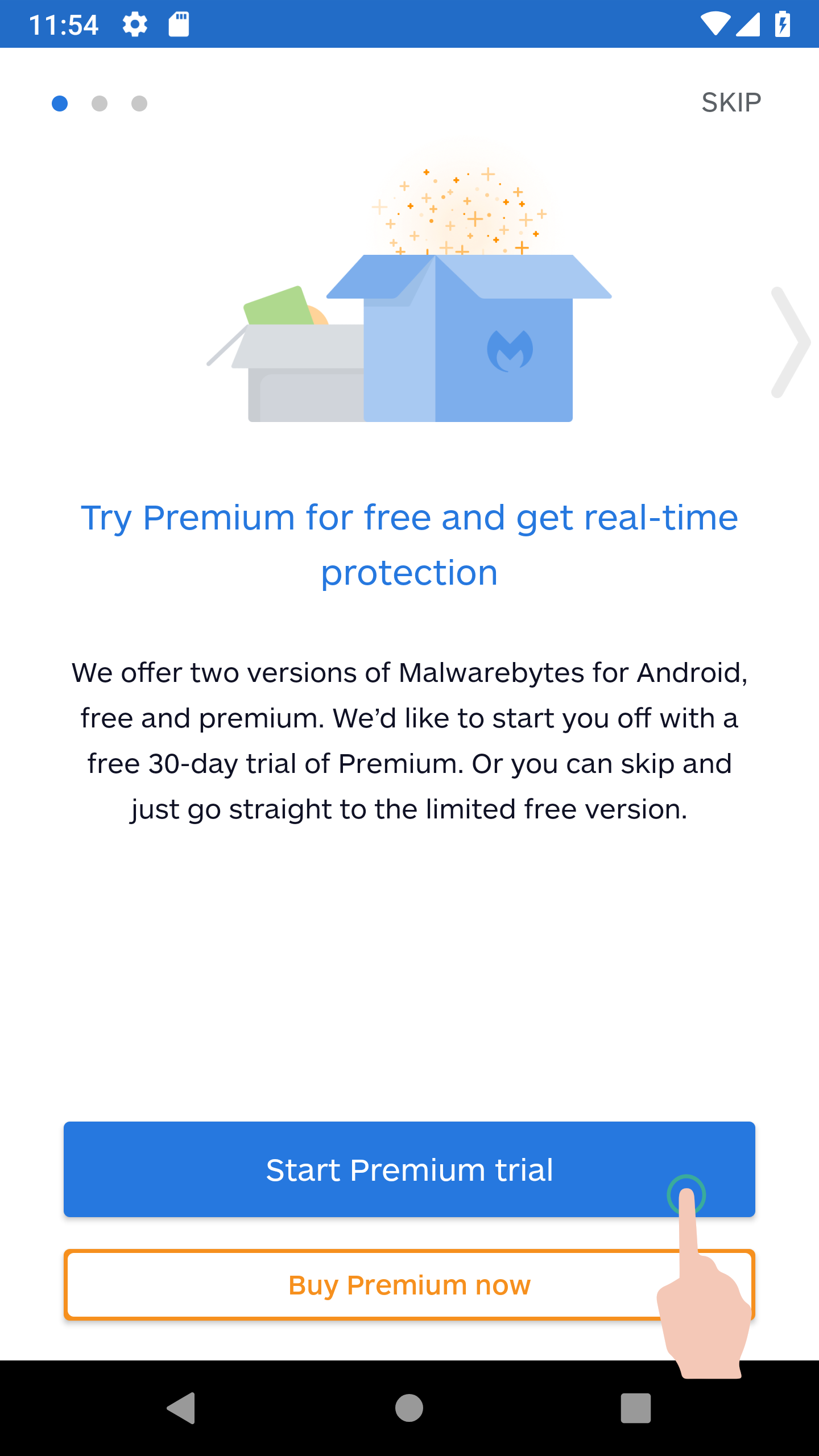 malwarebytes free for android
